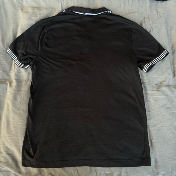 Perry Ellis Black Quarter Zip Polo - Picture 6 of 6